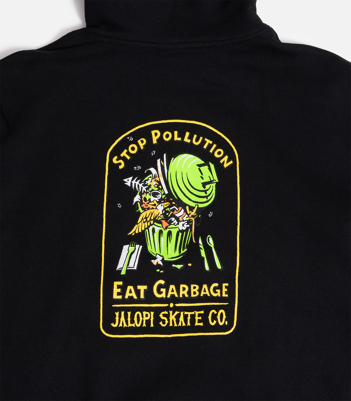 Antihero Jalopi Stop Pollution Hooded Sweatshirt - Image 3