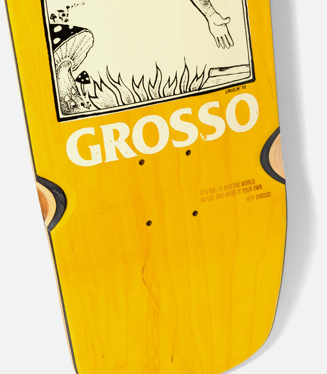 Antihero Jeff Grosso Hand Plant Deck - Image 4