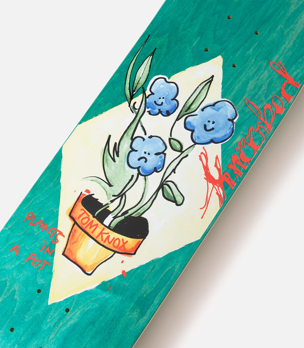 Krooked Tom Knox Blue Flowers Deck - Image 2