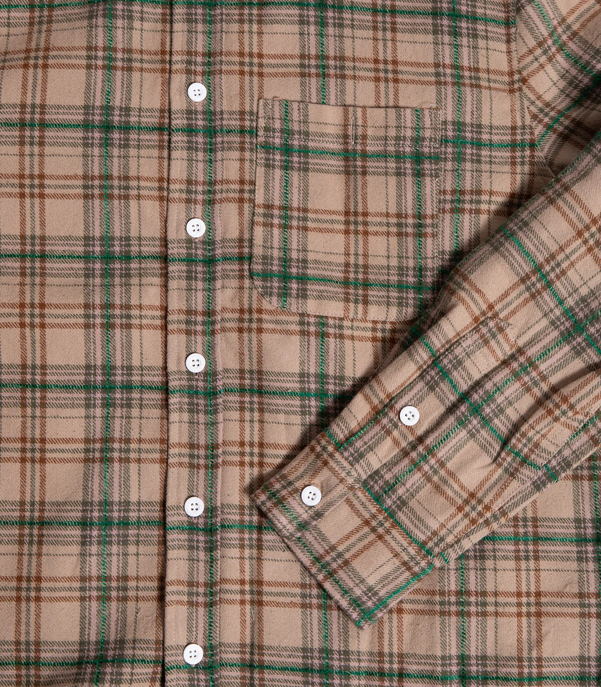 Butter Goods Bear Flannel Shirt - Image 2