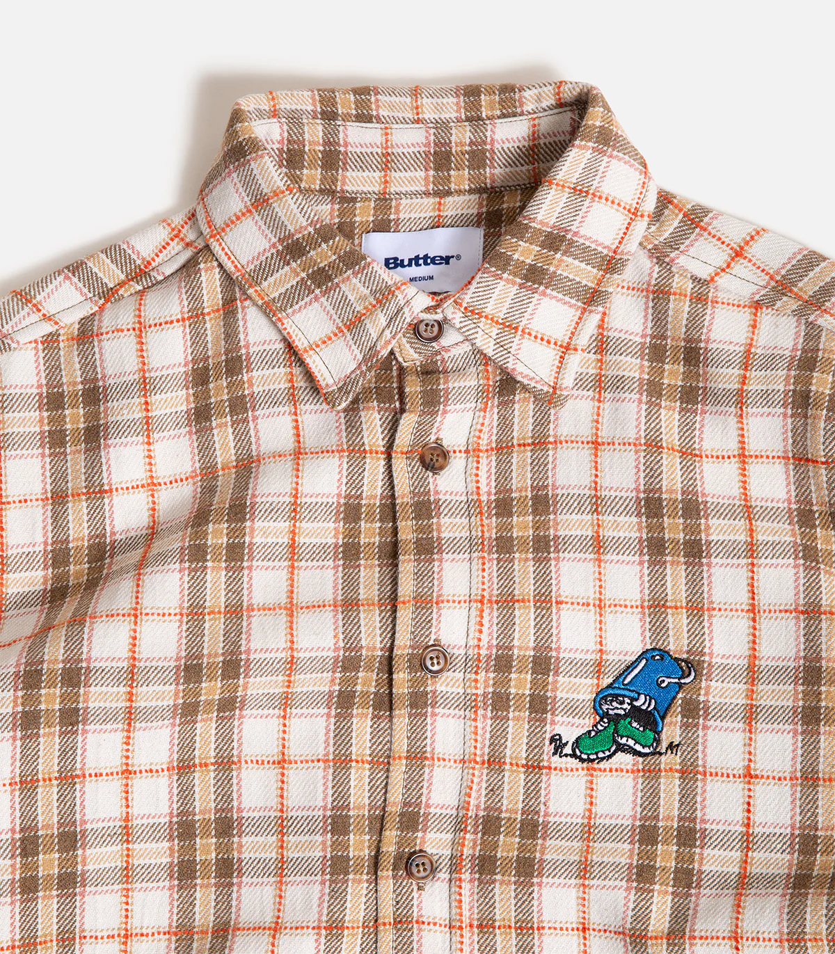 Butter Goods Bucket Plaid T-Shirt - Image 3