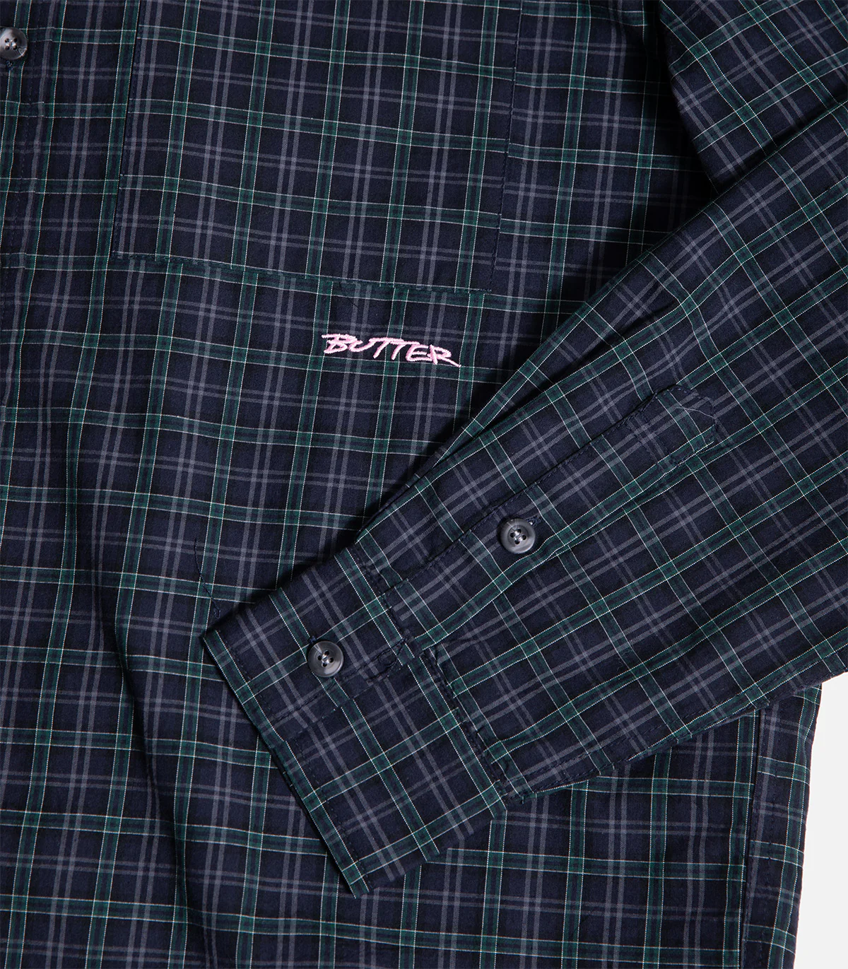 Butter Goods Plaid Shirt - Image 3