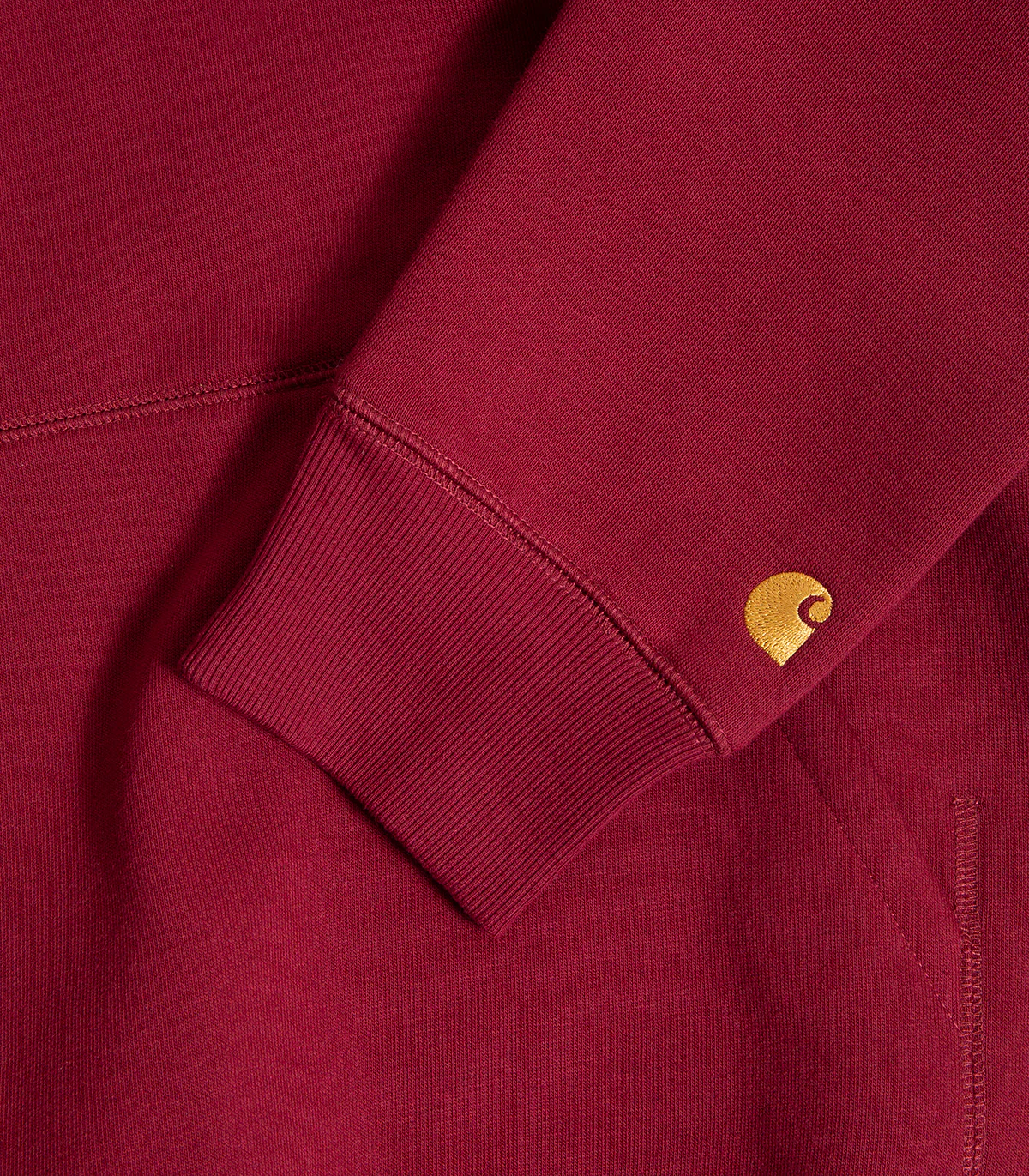 Carhartt WIP Chase Hooded Sweatshirt - Image 2