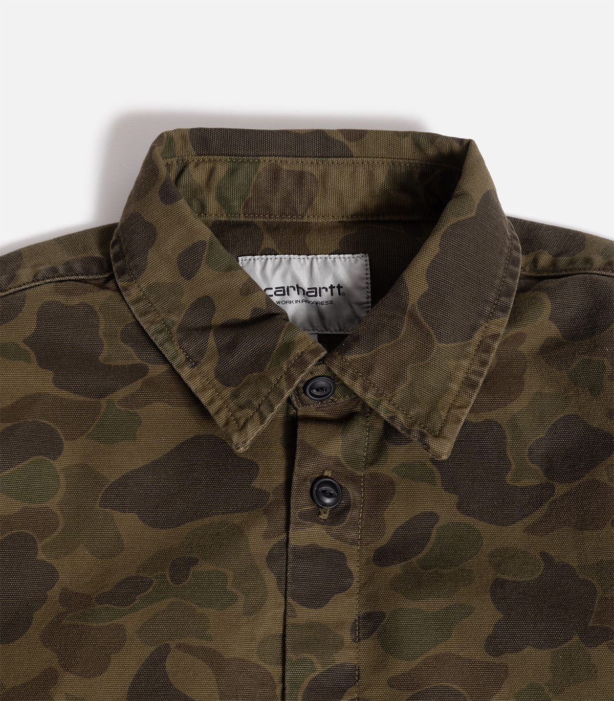 Carhartt WIP Long Sleeve Duck Shirt - Image 2