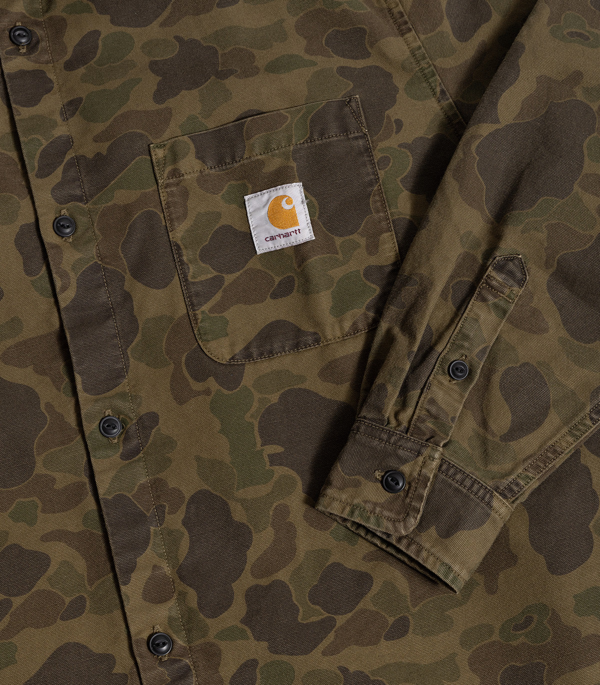Carhartt WIP Long Sleeve Duck Shirt - Image 3