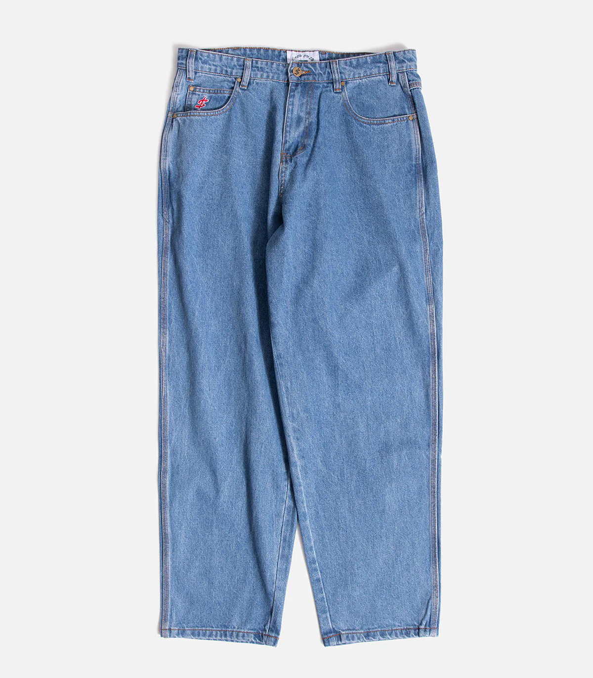 Cash Only Logo Baggy Denim Jeans