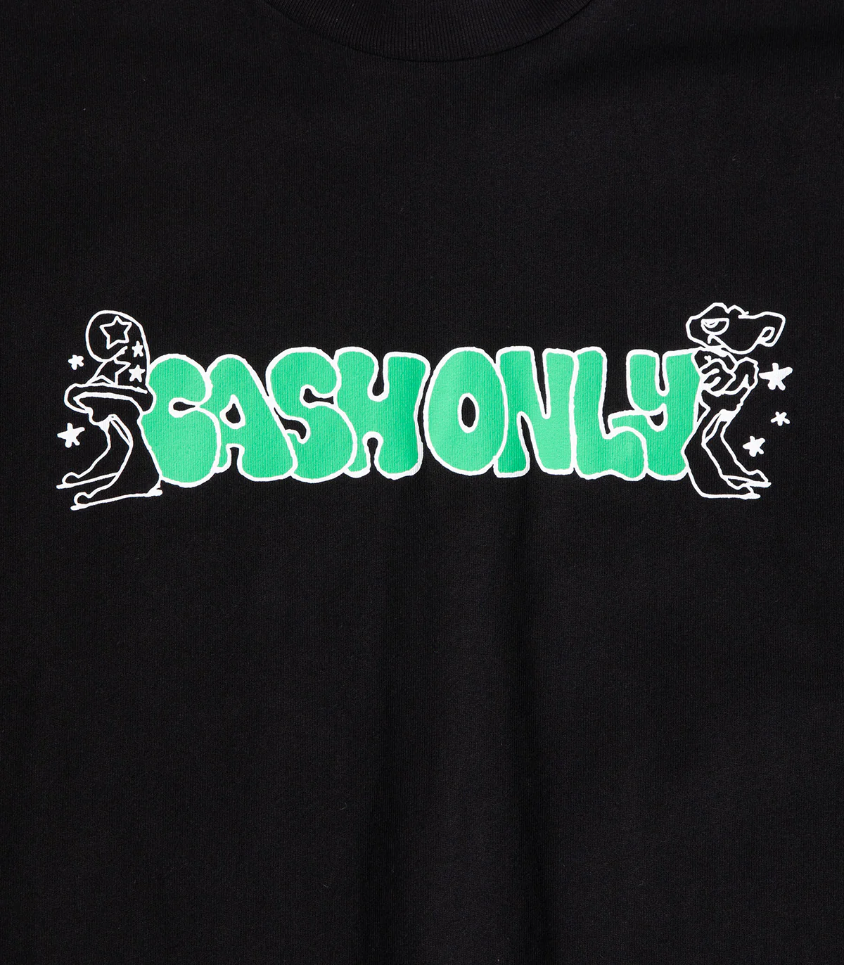 Cash Only Sketchbook T-Shirt - Image 2