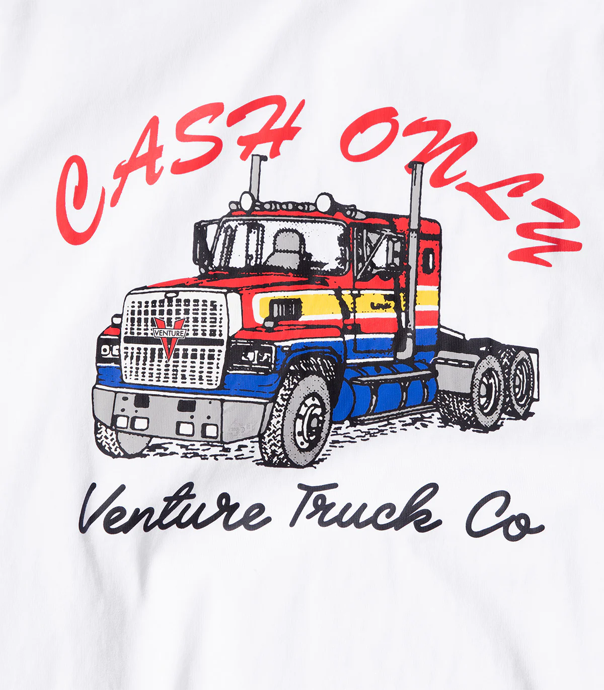 Cash Only X Venture Truck T-Shirt - Image 2