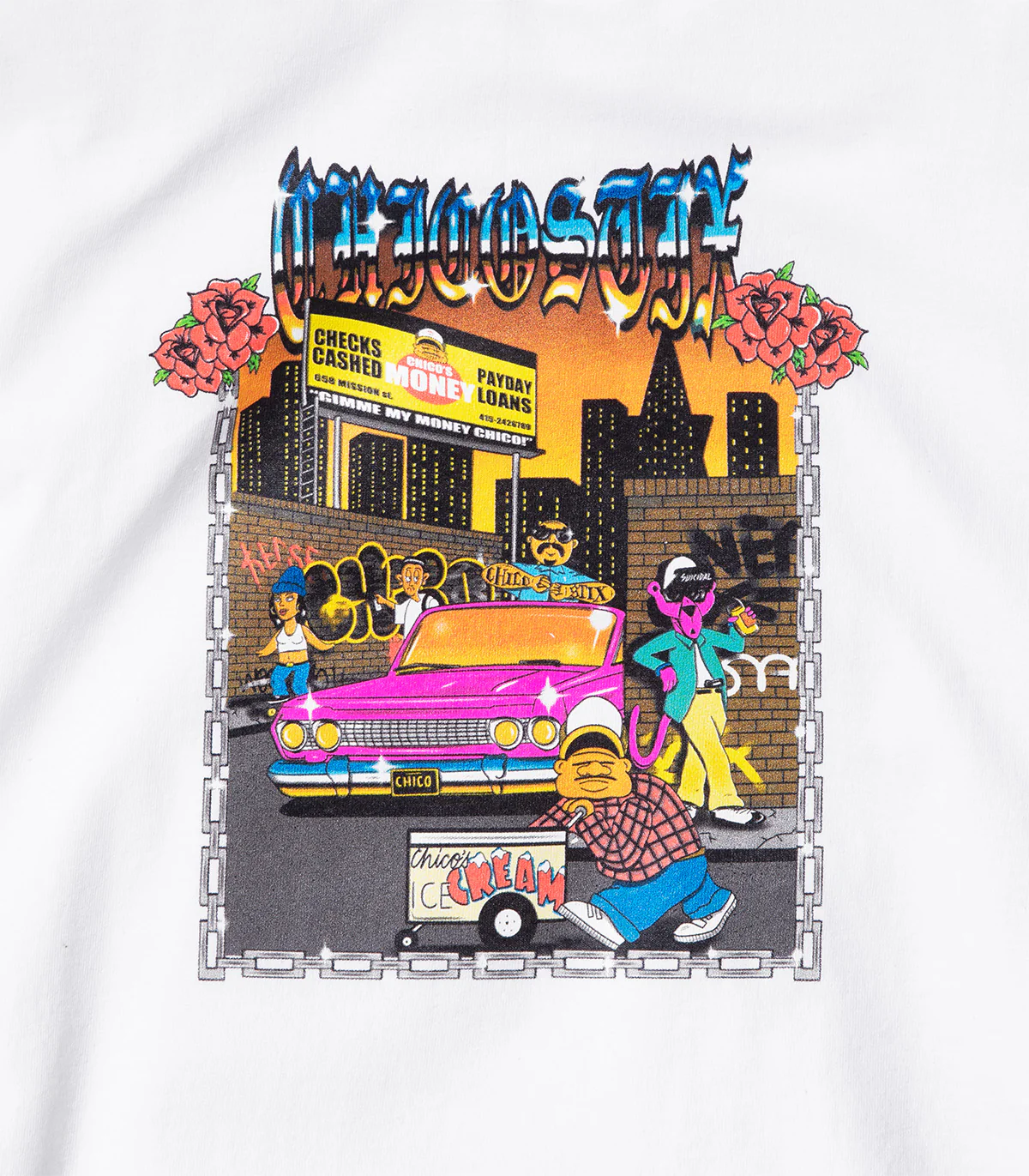 Chico Stix Lowrider T-Shirt - Image 2
