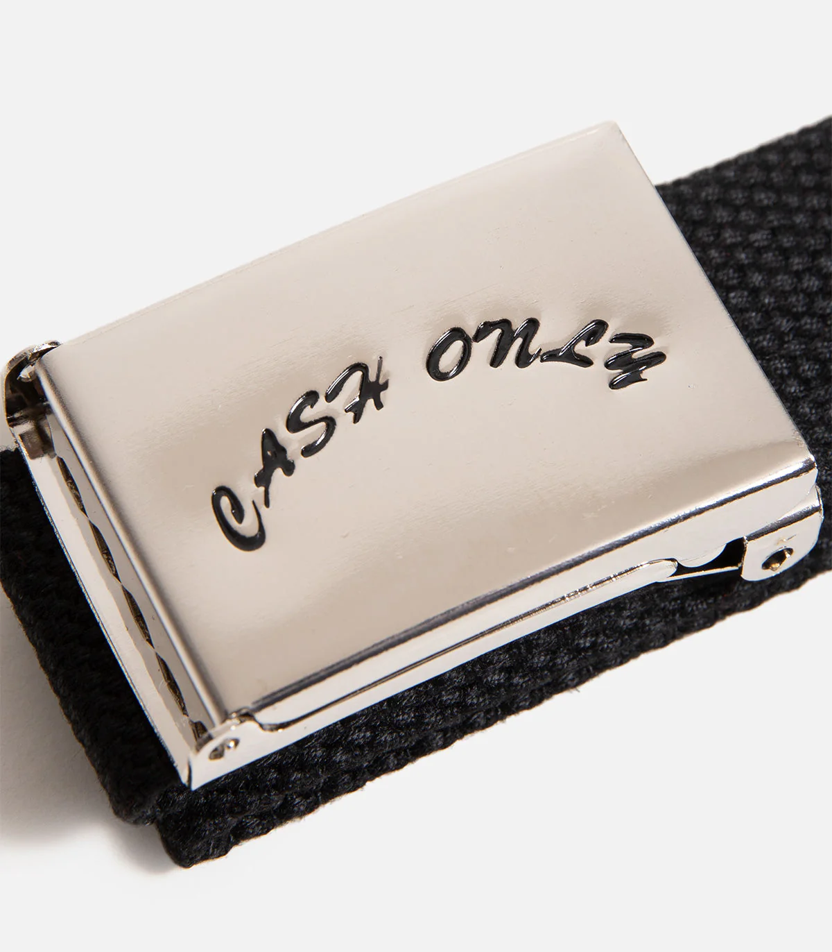 Cash Only Logo Web Belt - Image 2