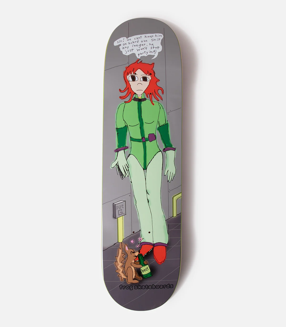 Frog Pat G Party Squirrel Deck