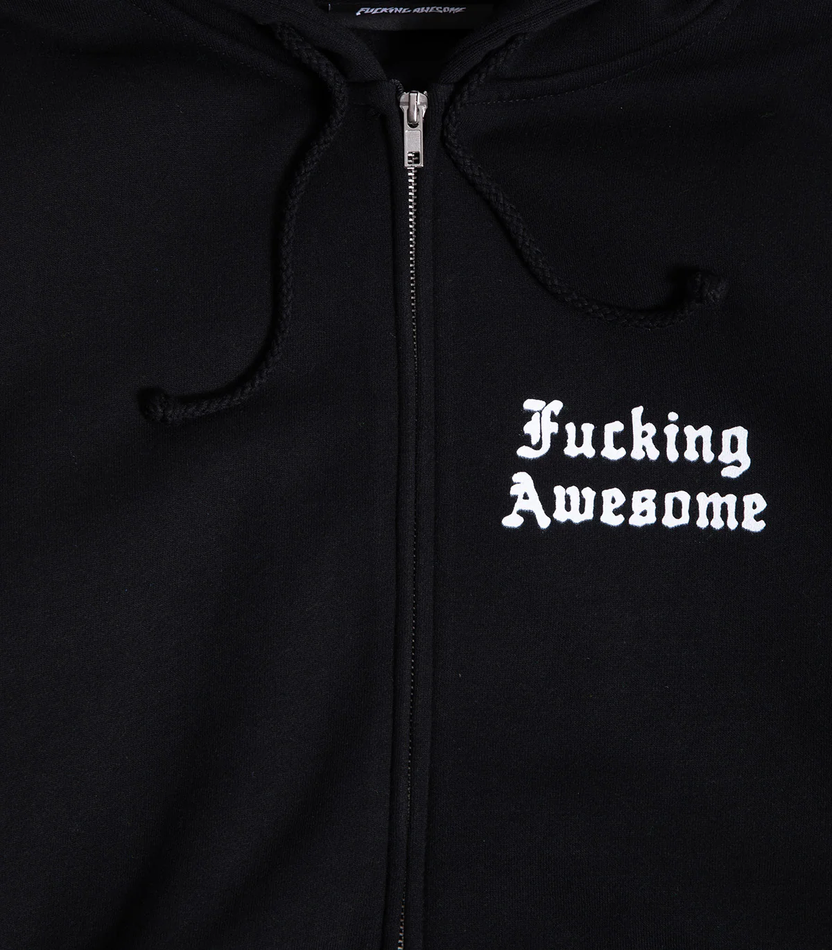 Fucking Awesome 14th Century Zip Up Hooded Sweatshirt - Image 2