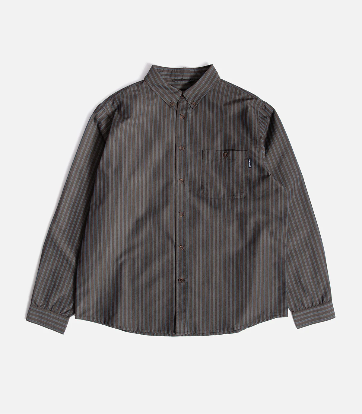 GX1000 Long Sleeve Stripe Button Down Shirt