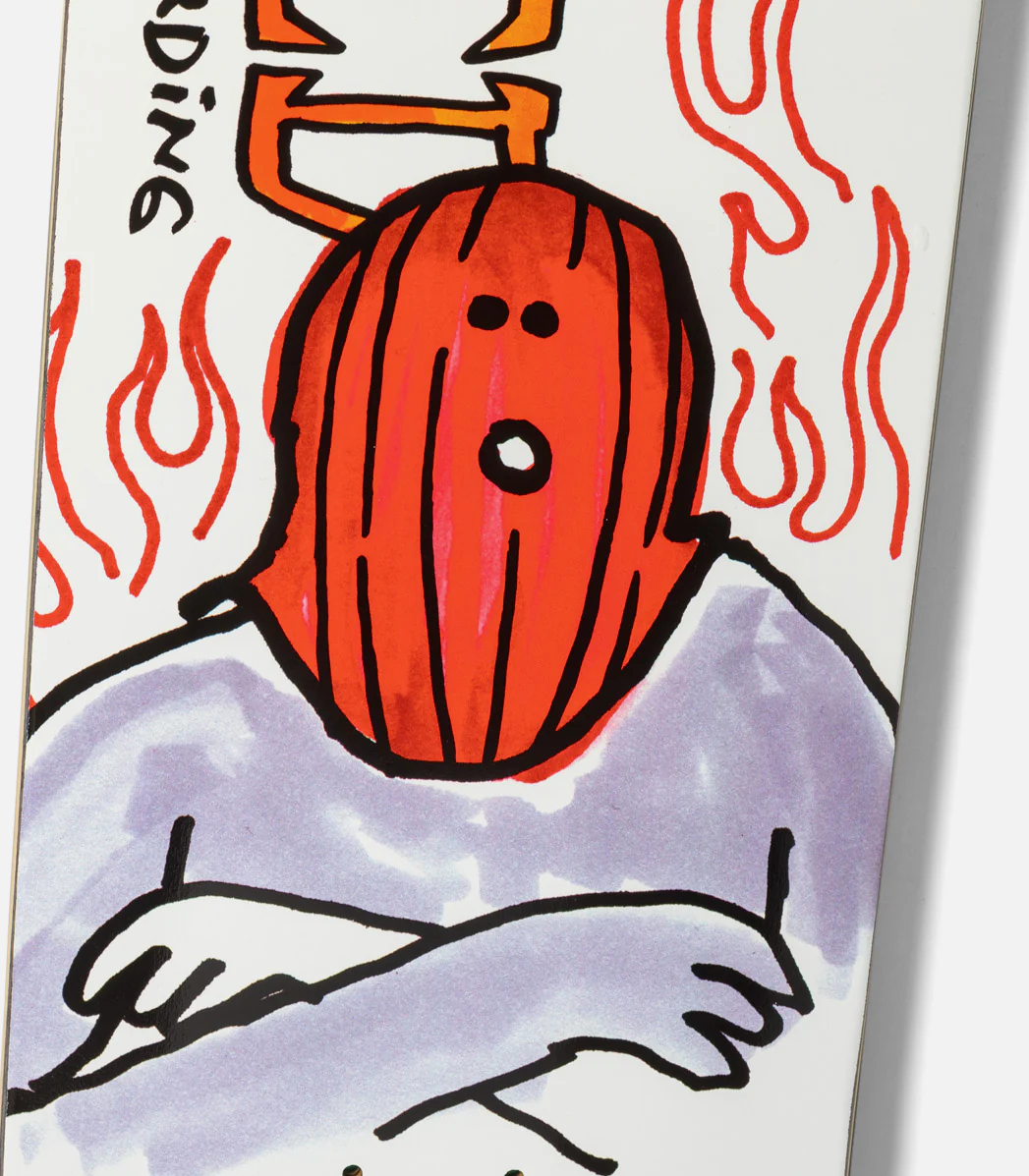 Krooked Andrew Wilson Fire Mask Deck - Image 2