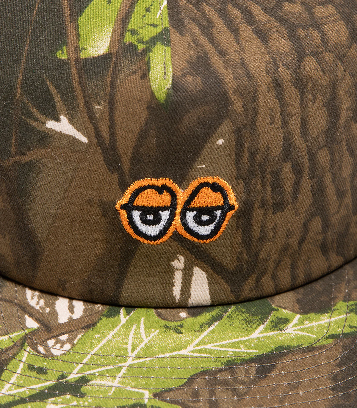 Krooked Eyes Camo Snapback Hat - Image 2