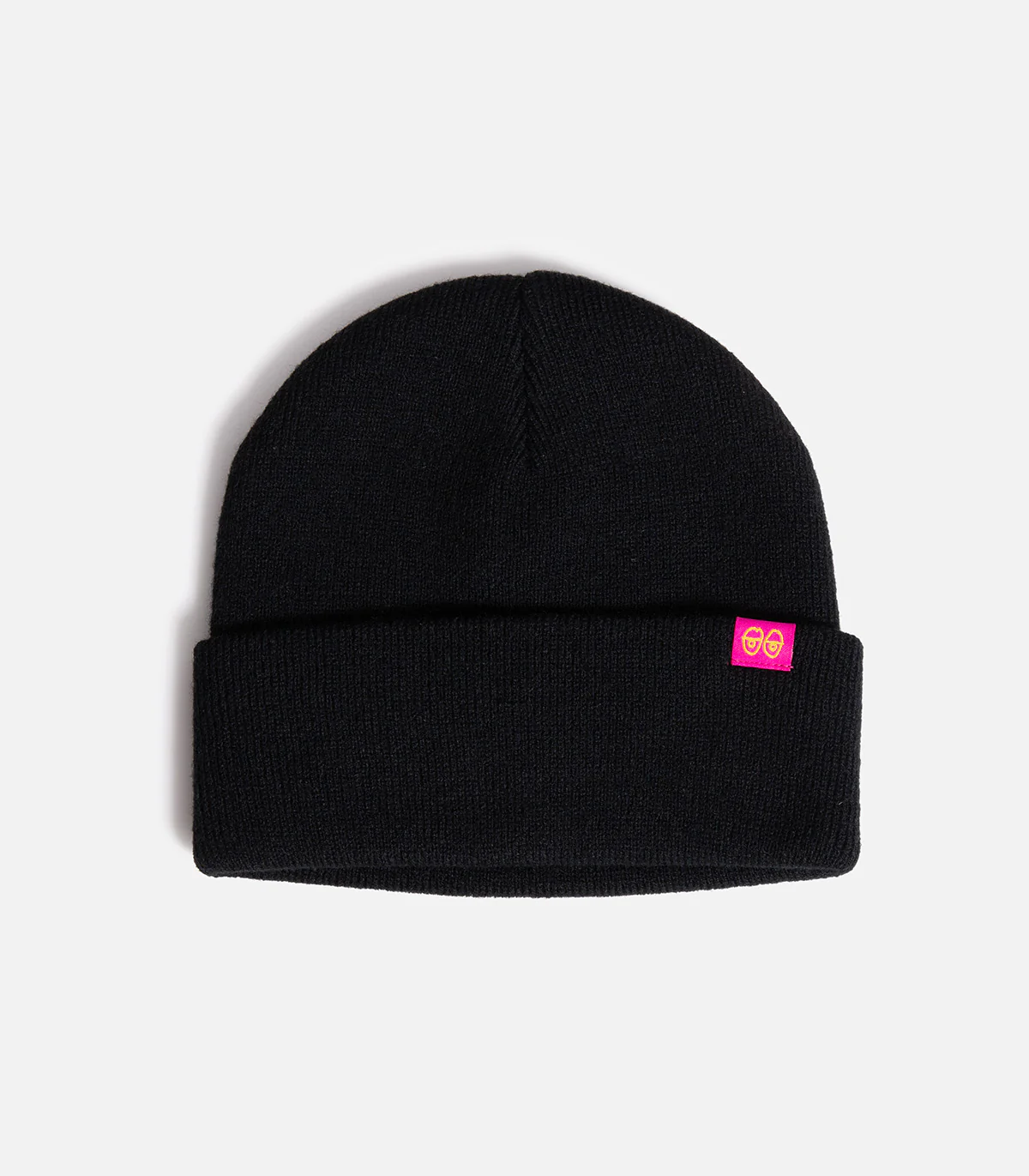 Krooked Eyes Clip Cuff Beanie