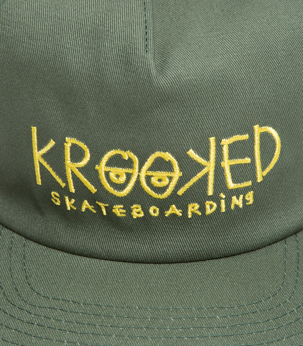 Krooked Eyes Snapback Hat - Image 2