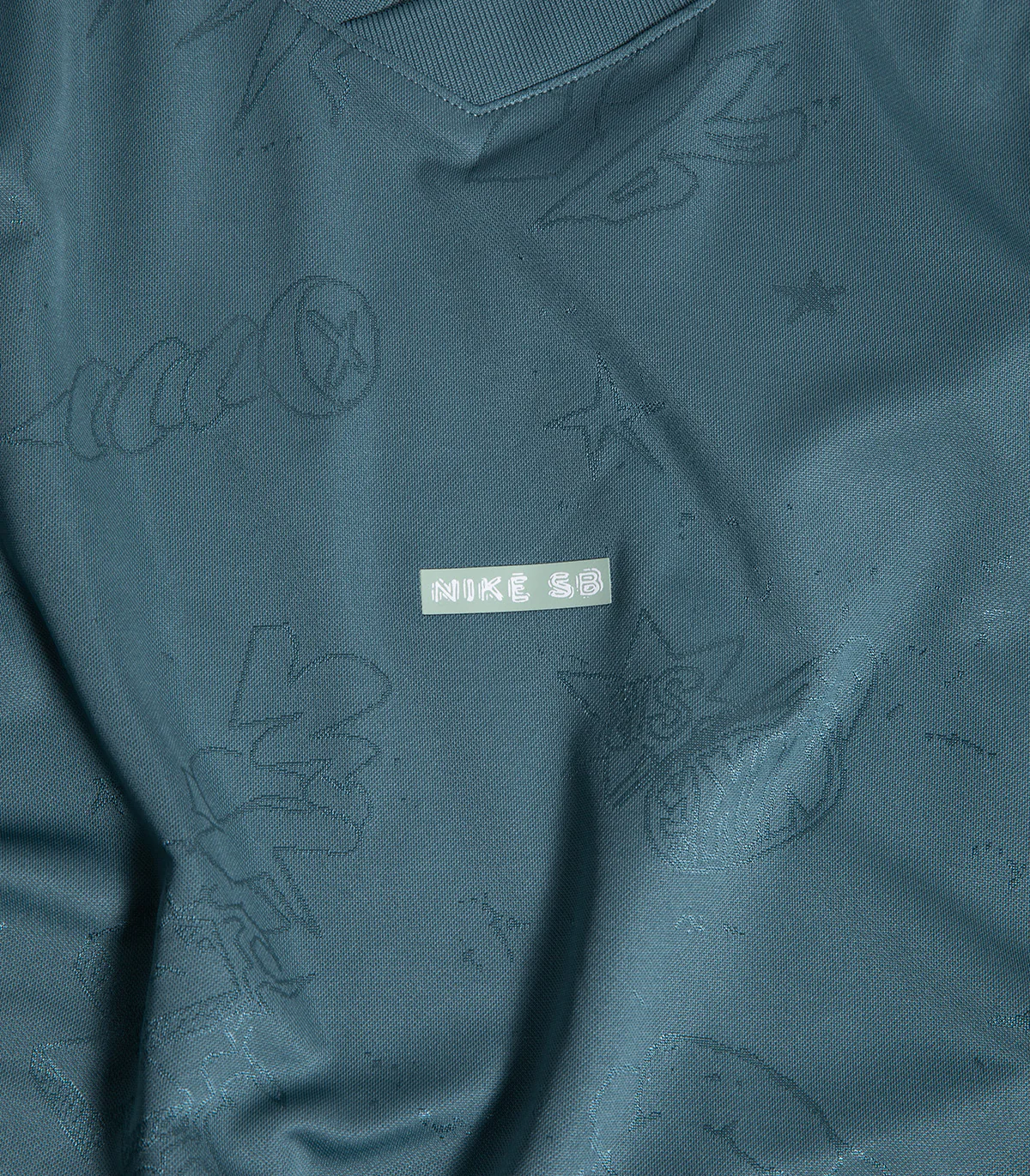 Nike SB Desk Doodle Jacquard Skate Jersey - Image 2