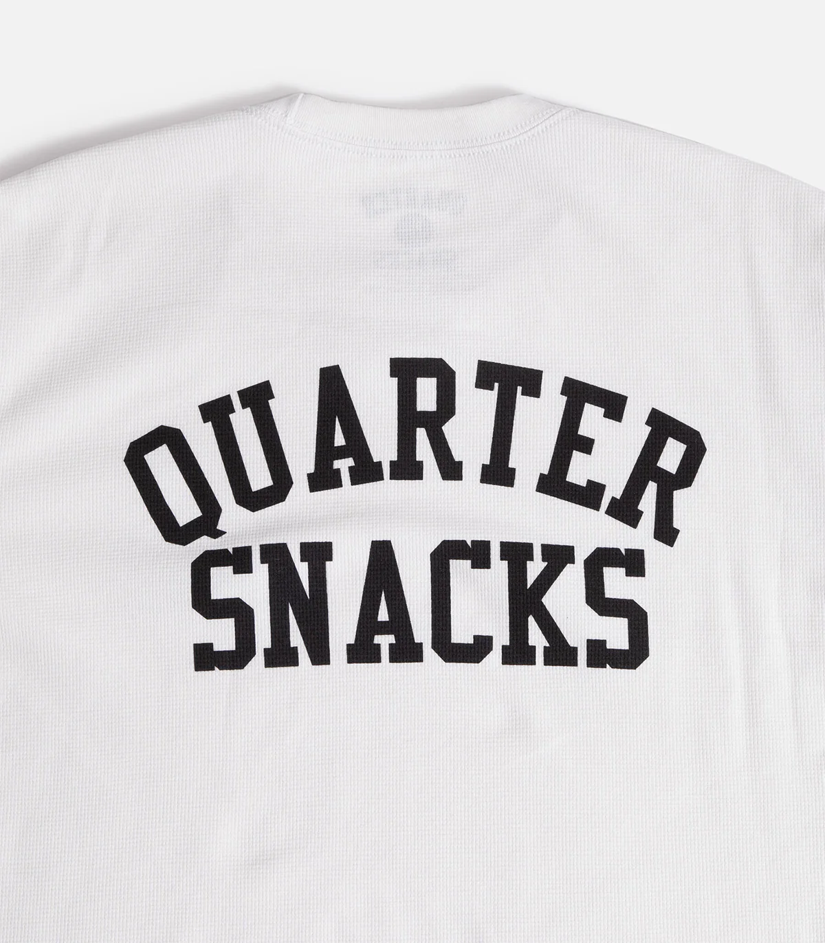 Quartersnacks Printed Thermal Long Sleeve T-Shirt - Image 3