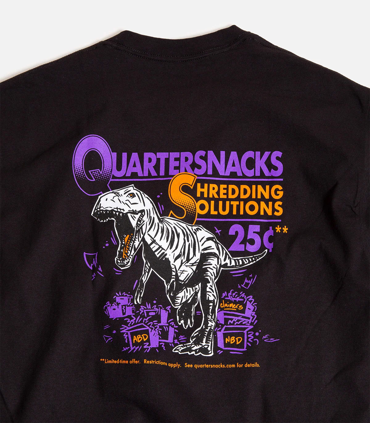 Quartersnacks Shredding T-Shirt - Image 3