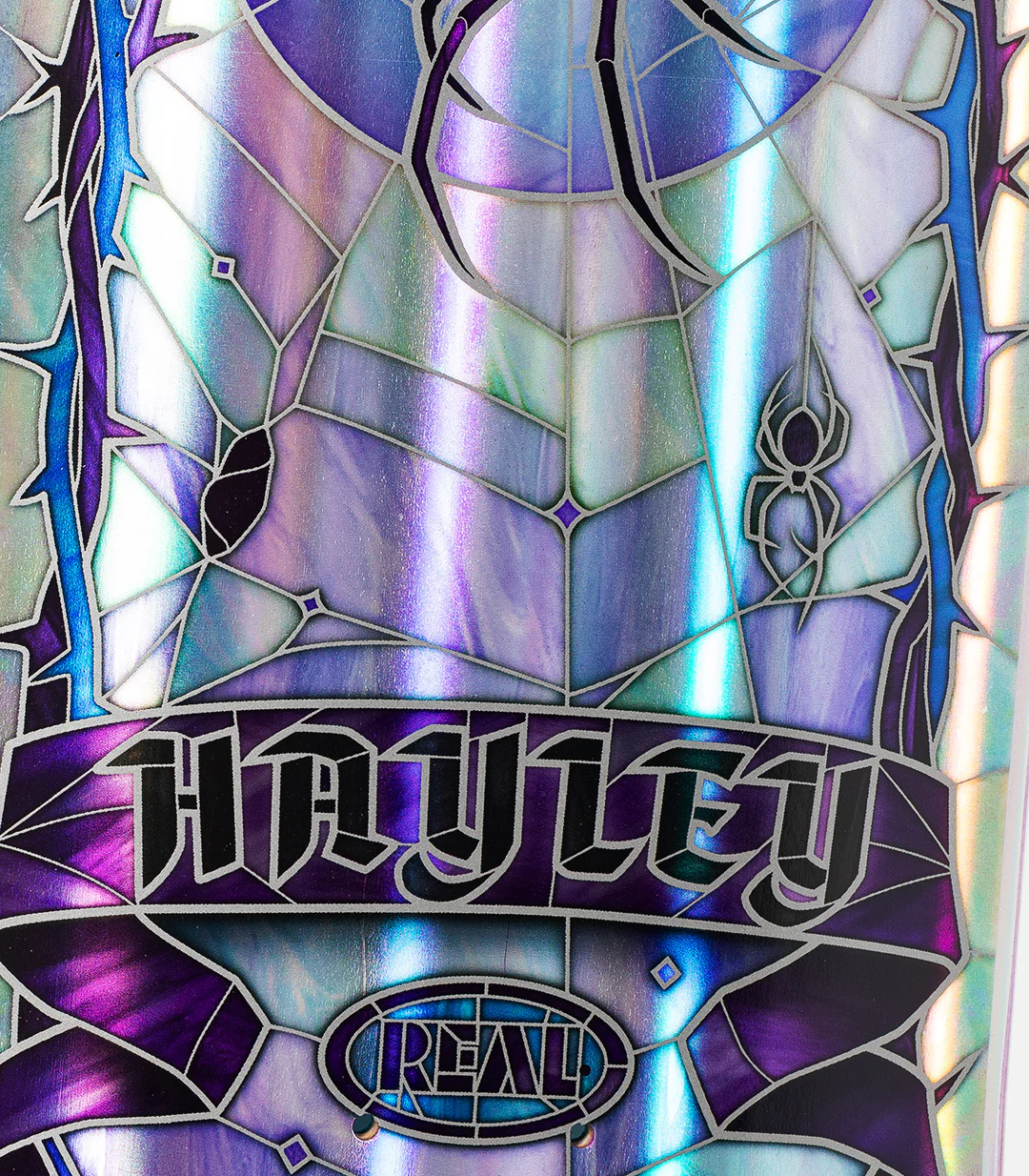 Real Hayley Wilson Rainbow Holographic Cathedral Deck - Image 2