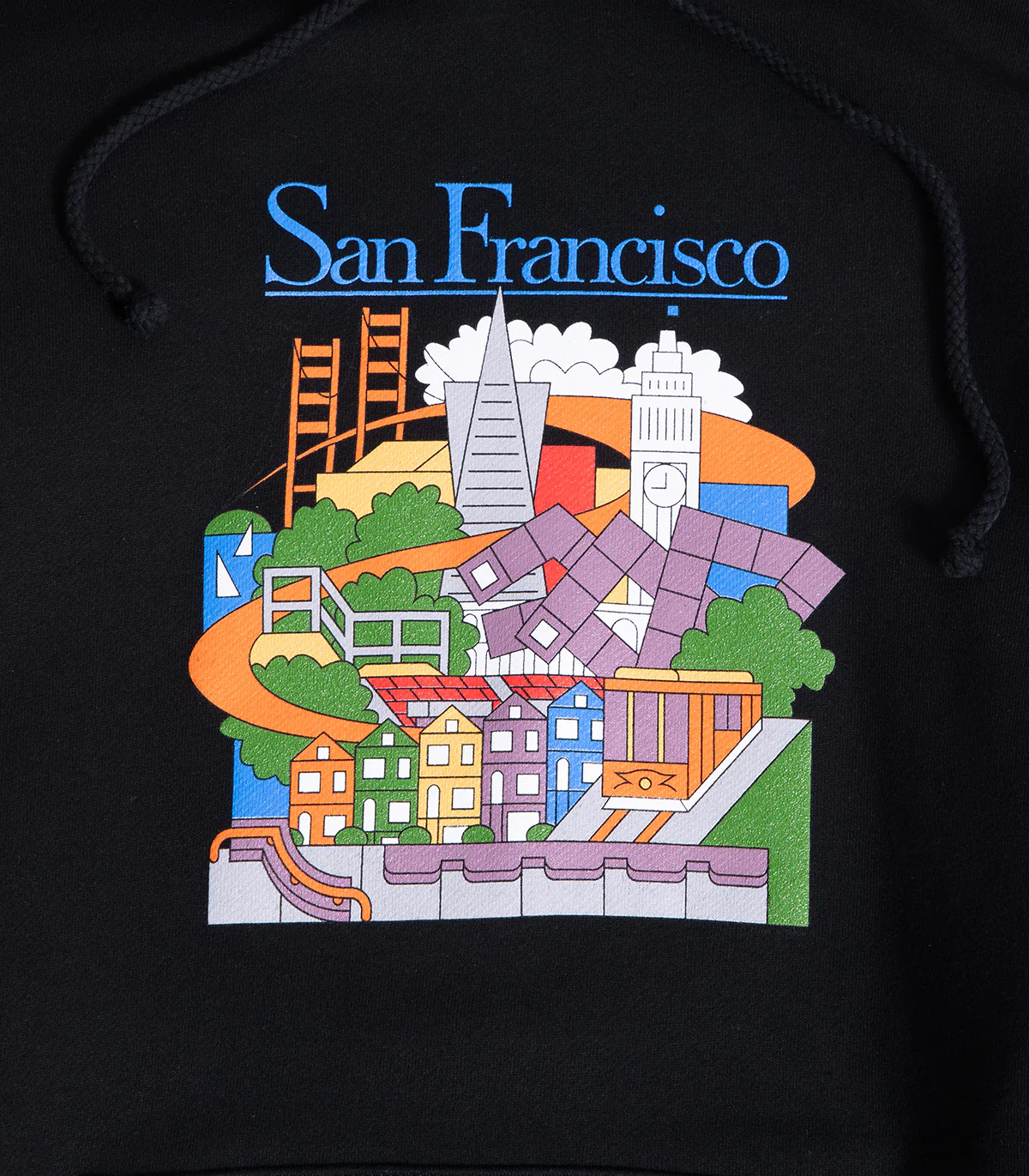 Real SF Travel Hooded Sweatshirt - Image 2