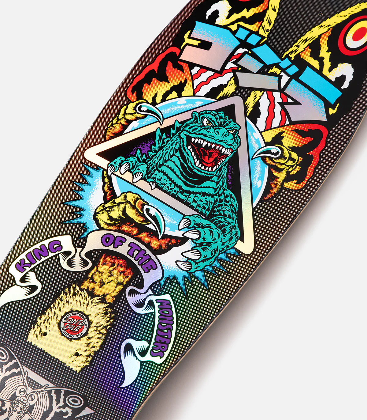 Santa Cruz X Godzilla Mothra Natas Deck - Image 2