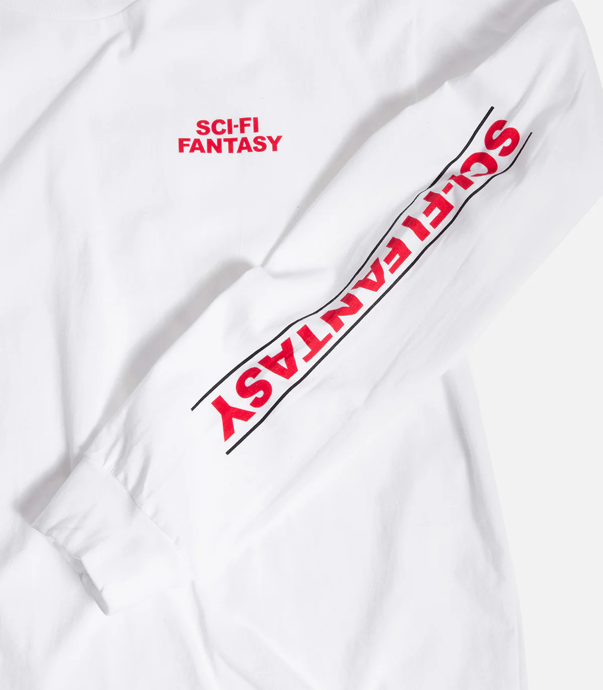 Sci-Fi Fantasy Logo Long Sleeve T-Shirt - Image 2