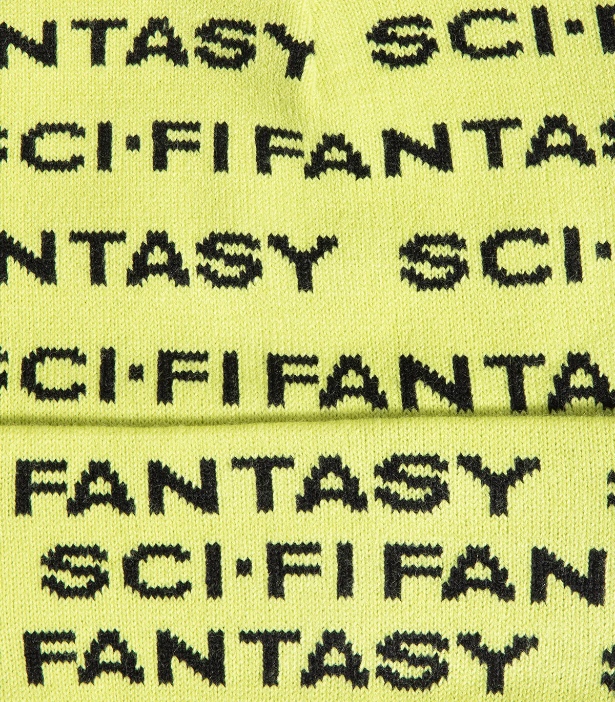 Sci-Fi Fantasy Repeat Logo Beanie - Image 2