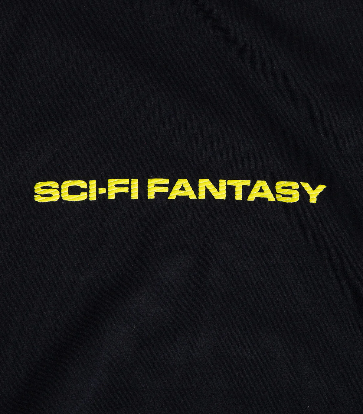 Sci-Fi Fantasy Textured Logo T-Shirt - Image 2