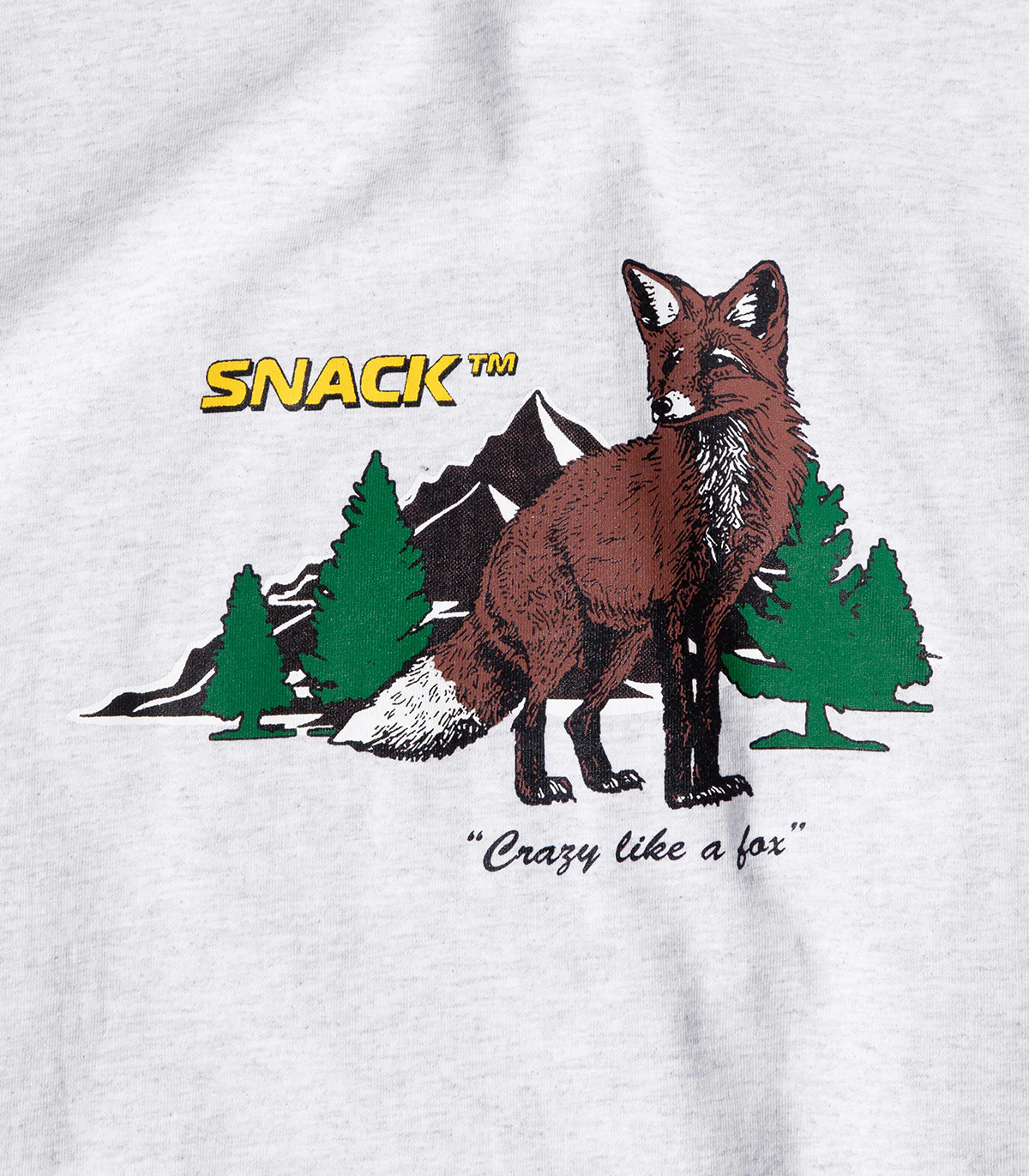 Snack Crazy Like A Fox T-Shirt - Image 2