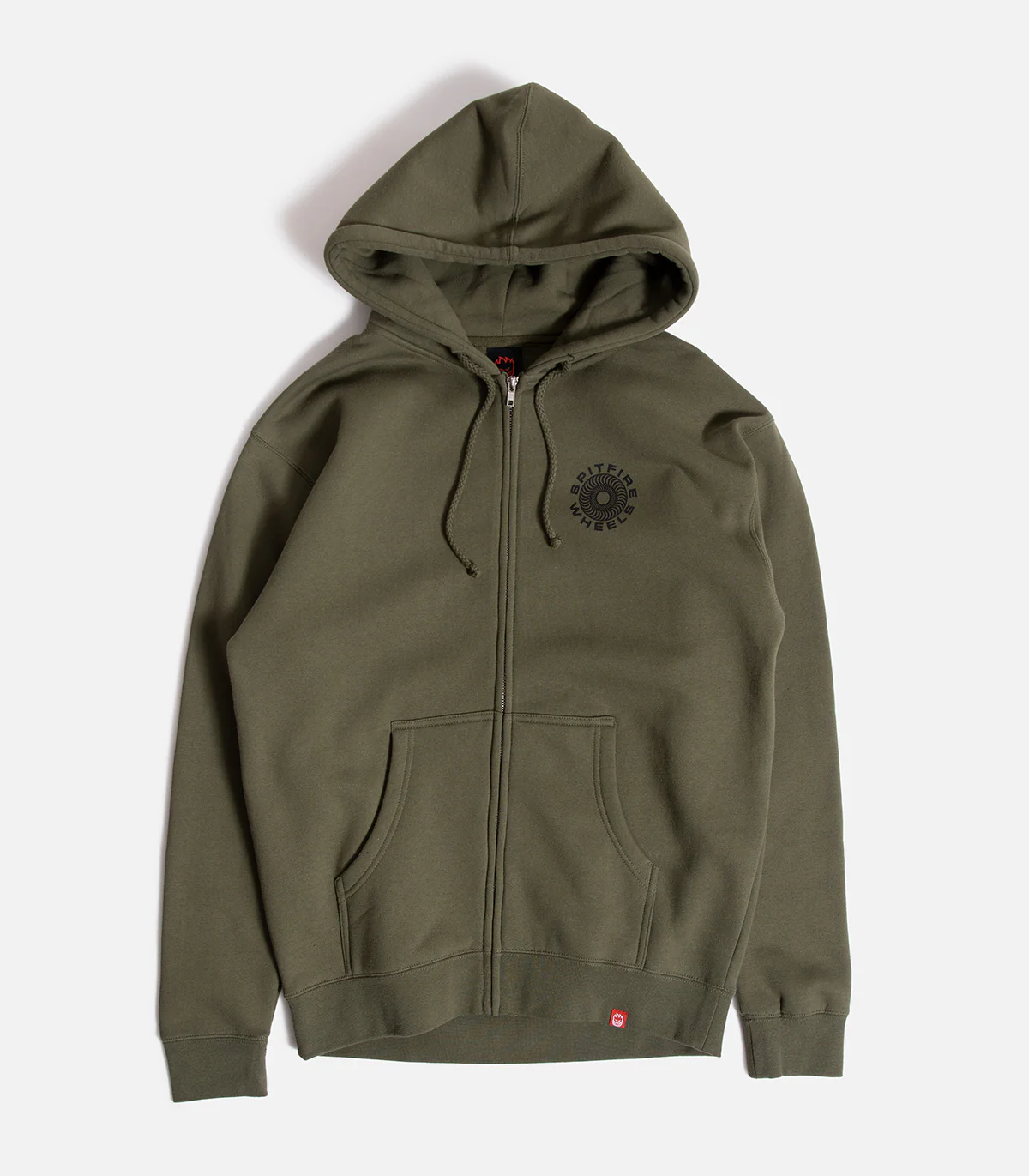Spitfire Classic '87 Swirl Zip Up Hooded Sweatshirt