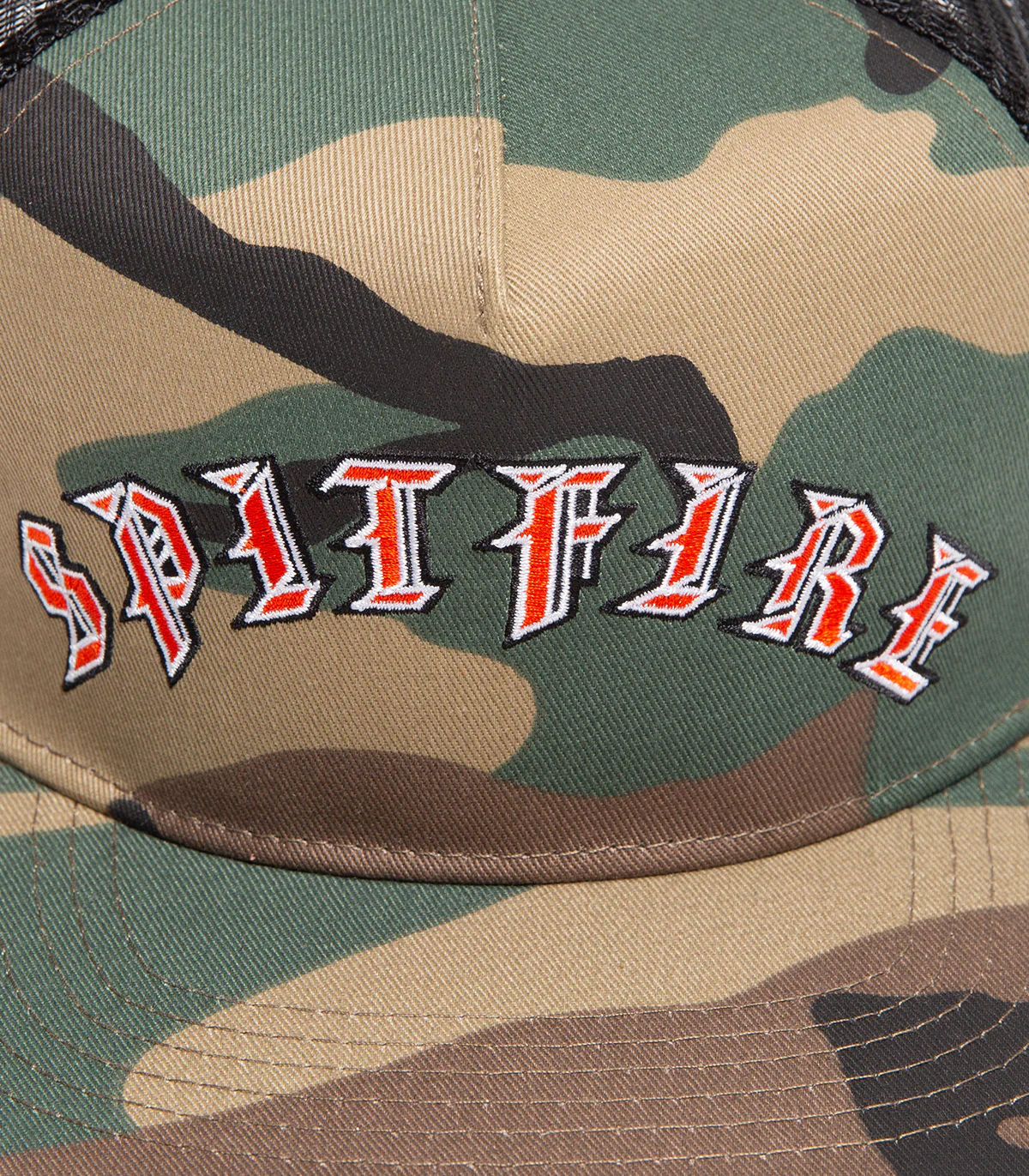 Spitfire Old E Arch Snapback Trucker Hat - Image 2