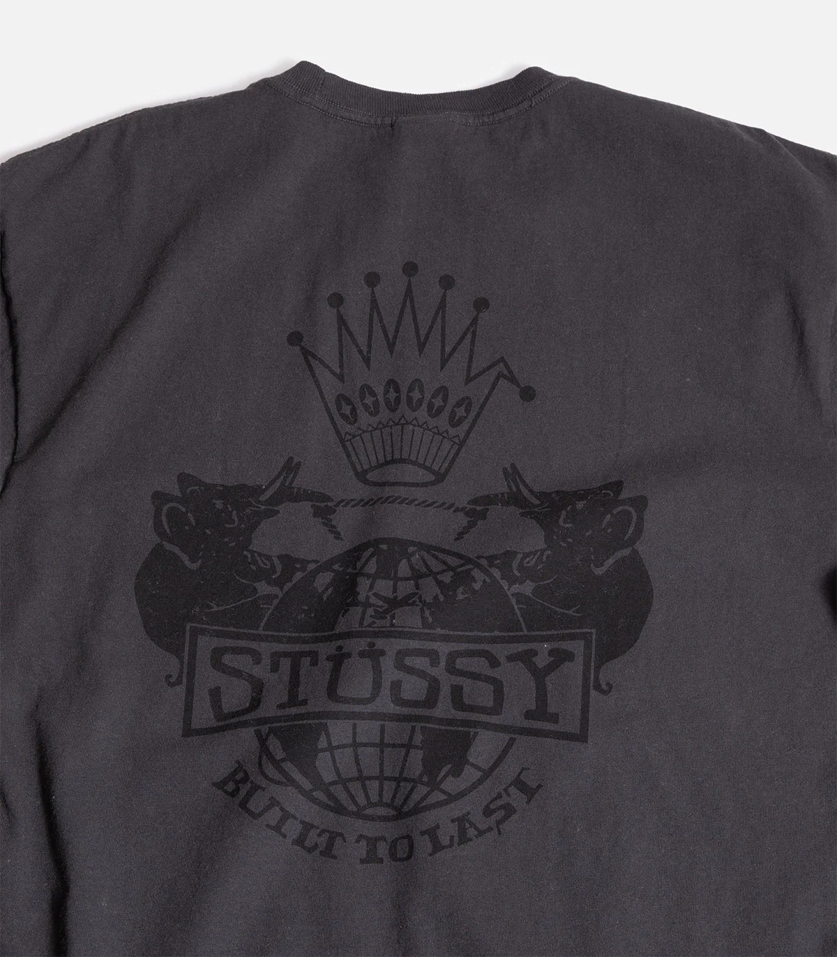Stussy Built To Last Pigment Dyed T-Shirt - Image 3