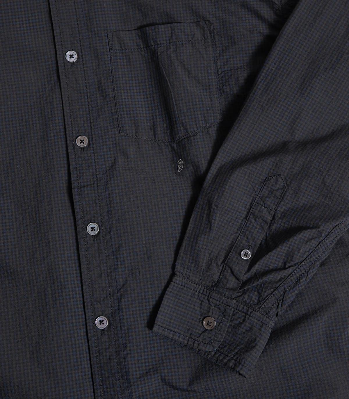 Stussy Classic Long Sleeve Shirt Sprayed - Image 2