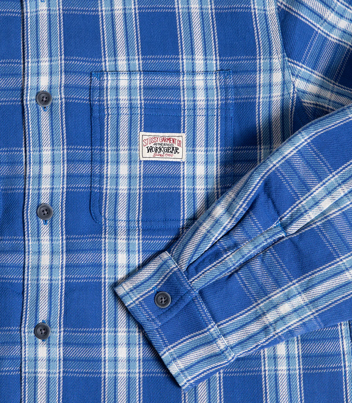 Stussy Lau Plaid Shirt Jacket - Image 3