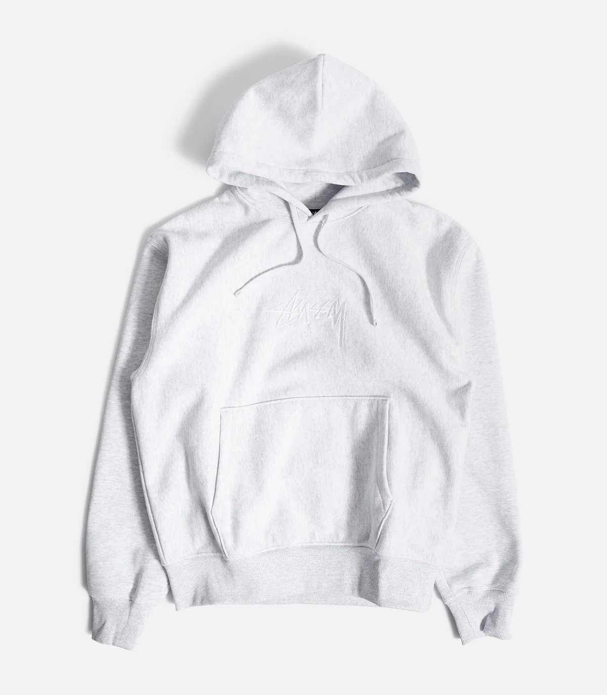 Stussy Stock Logo Applique Hooded Sweatshirt