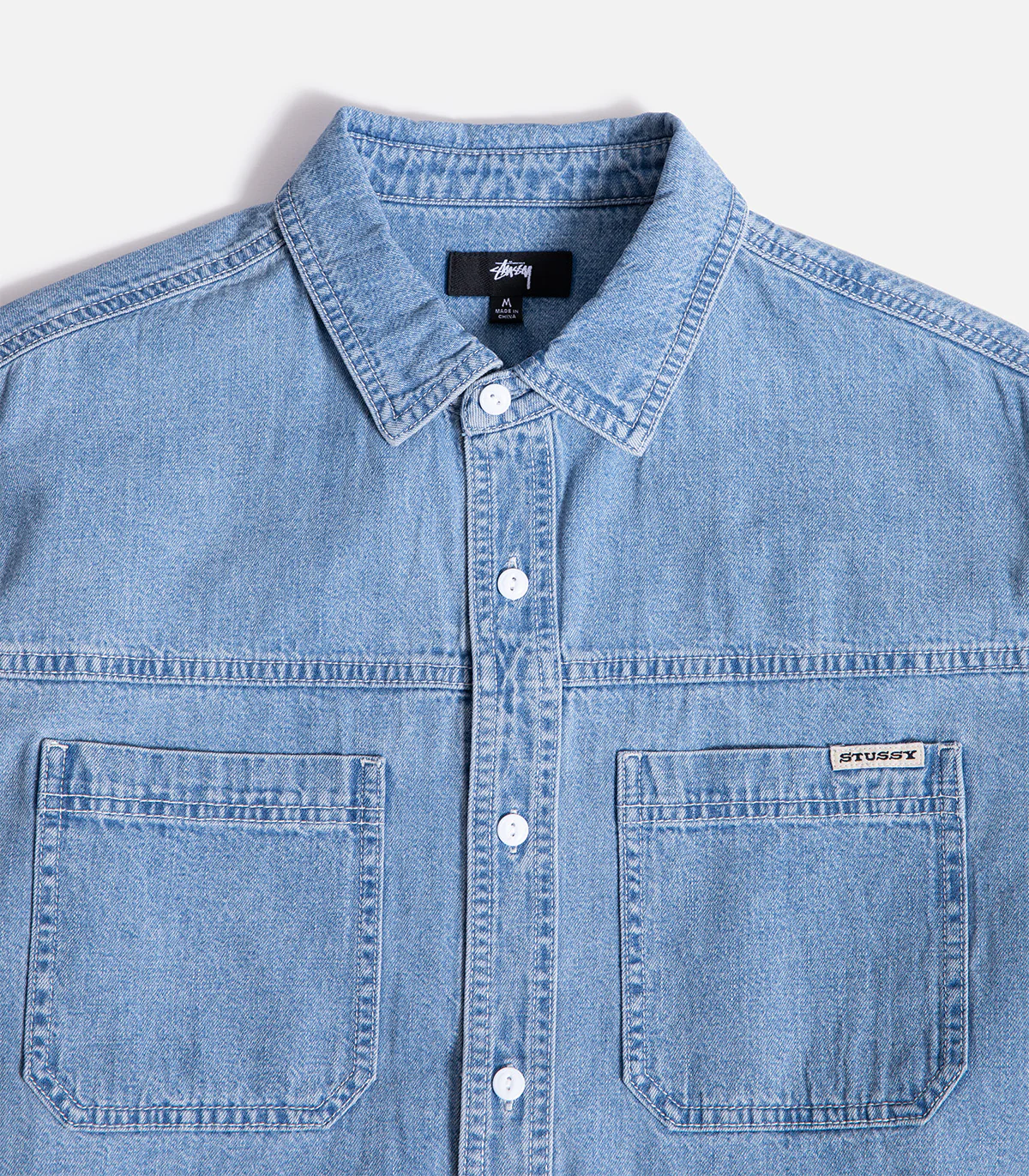 Stussy Work Denim Shirt - Image 2