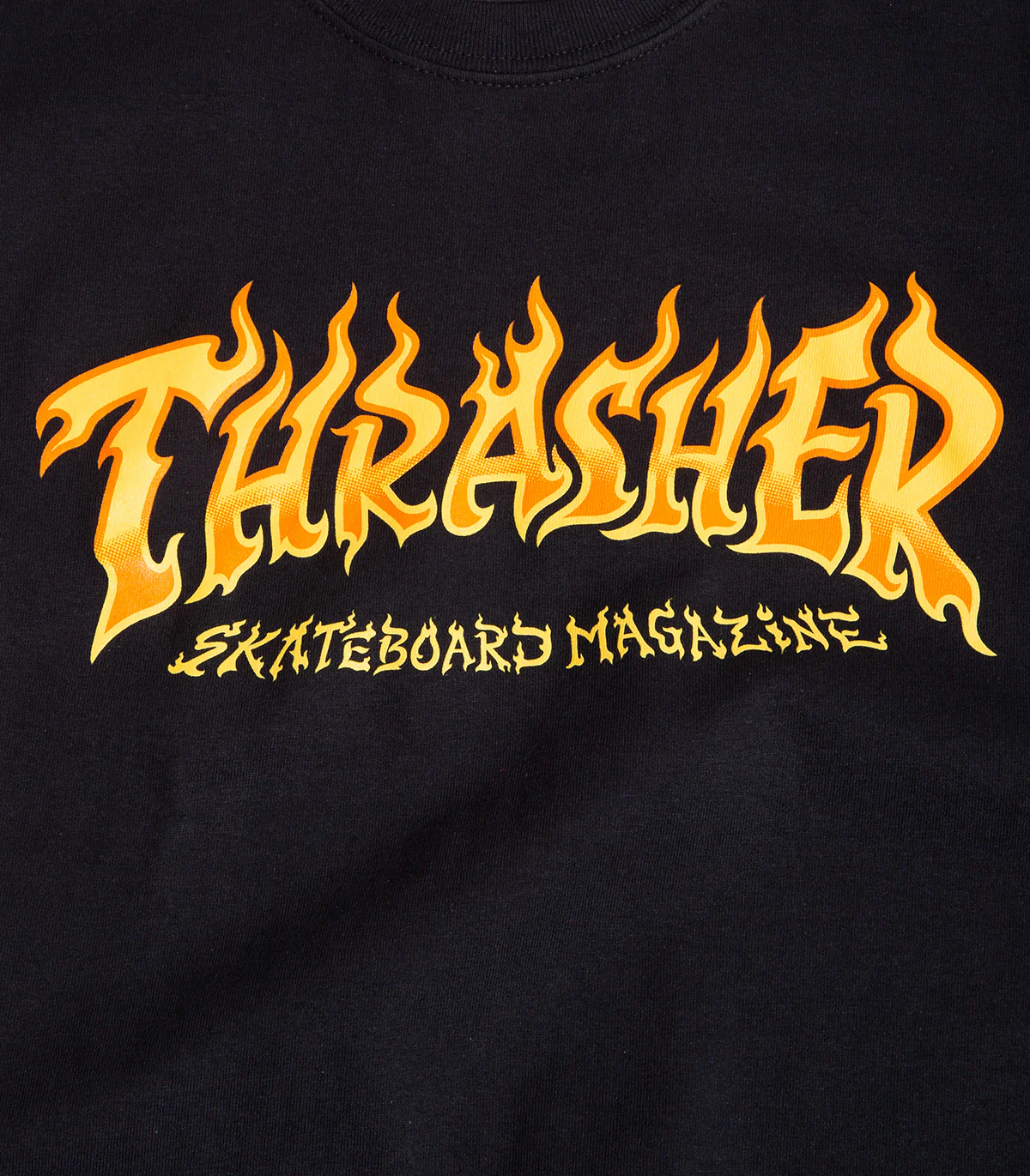 Thrasher Fire Logo T-Shirt - Image 2