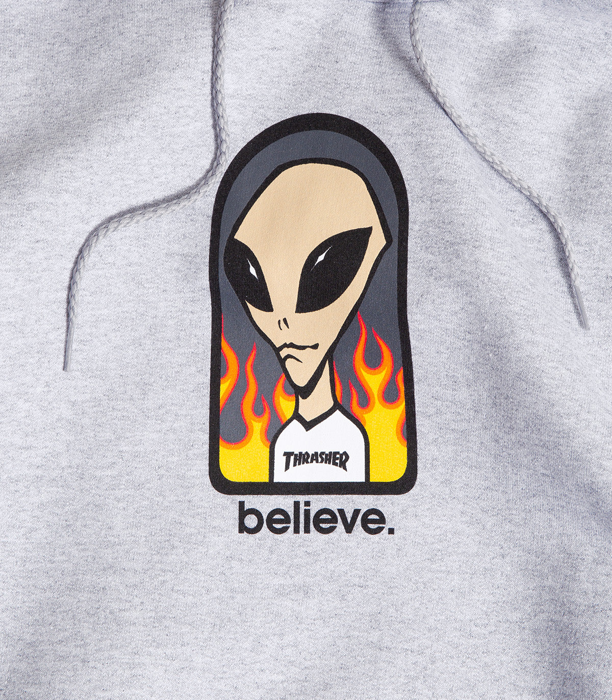 Thrasher X Alien Workshop Believe Hooded Sweatshirt - Image 2