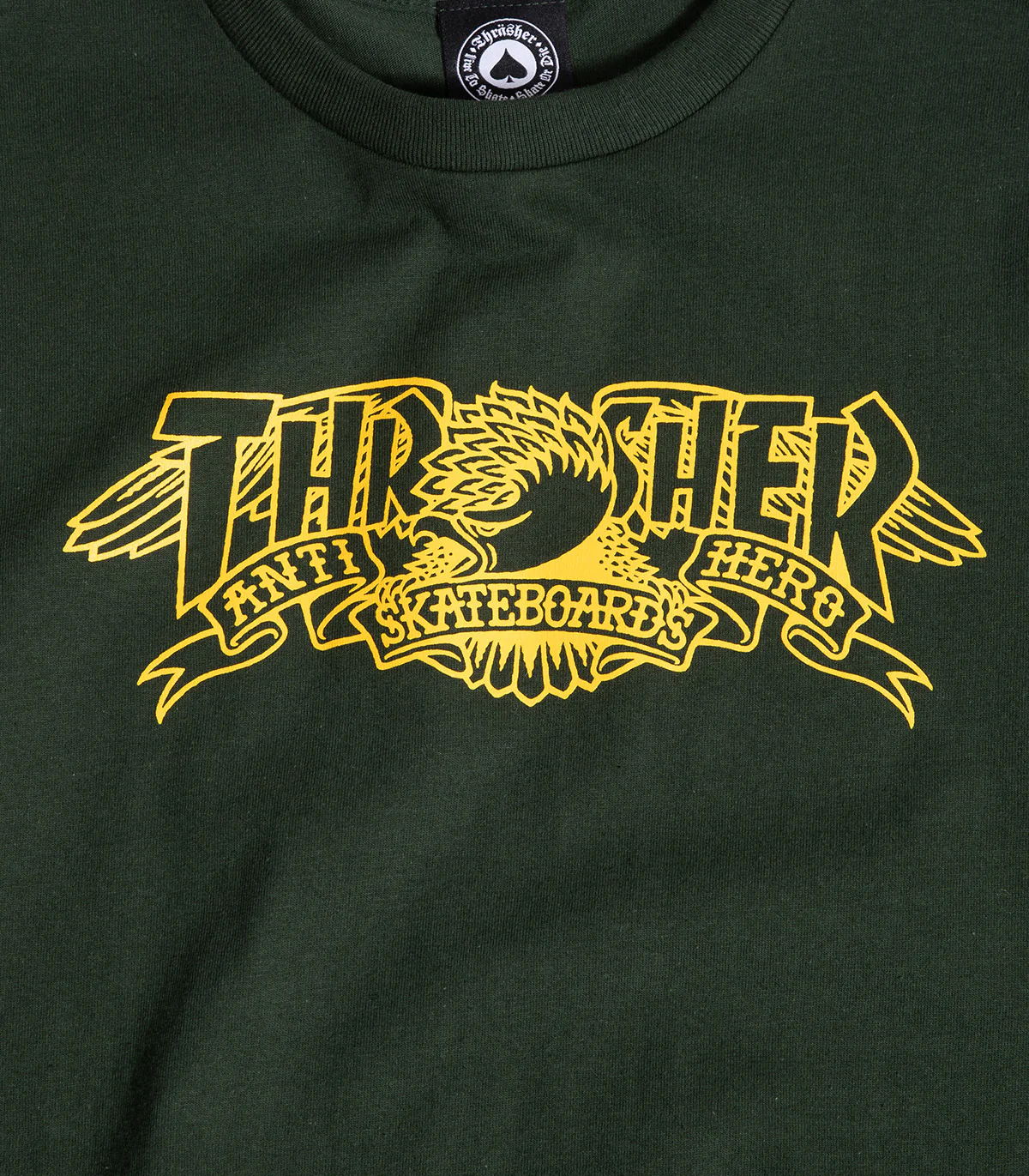 Thrasher X Antihero Mag Banner T-Shirt - Image 2