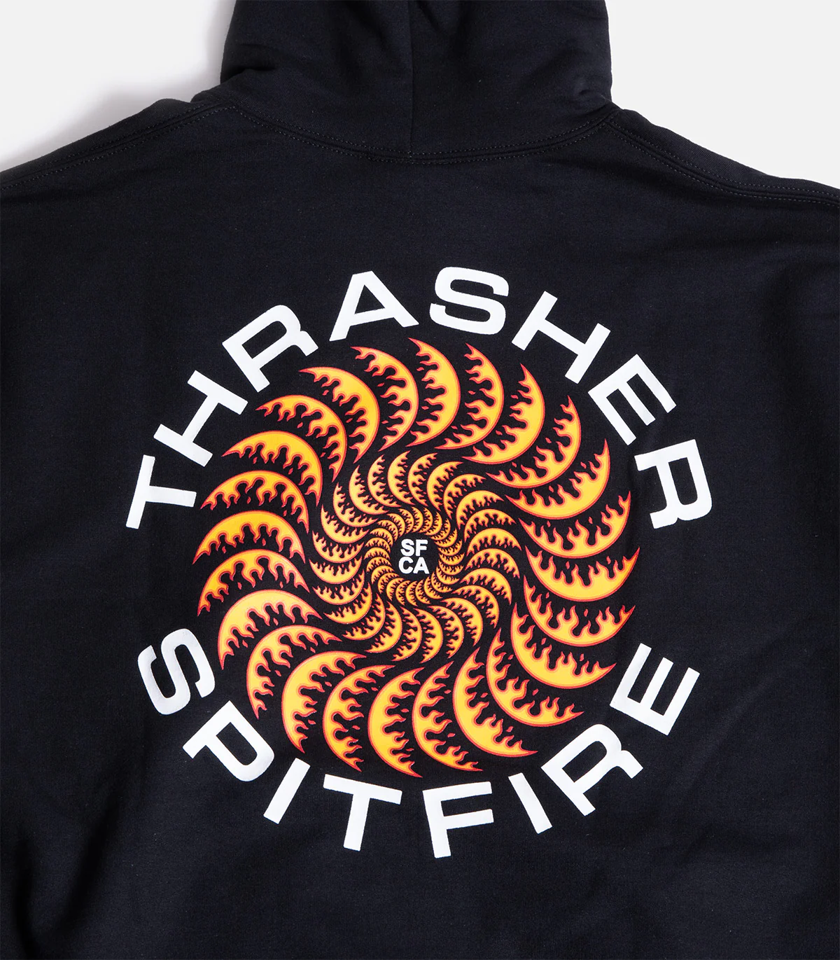 Thrasher X Spitfire Classic Swirl Hooded Sweatshirt - Image 3