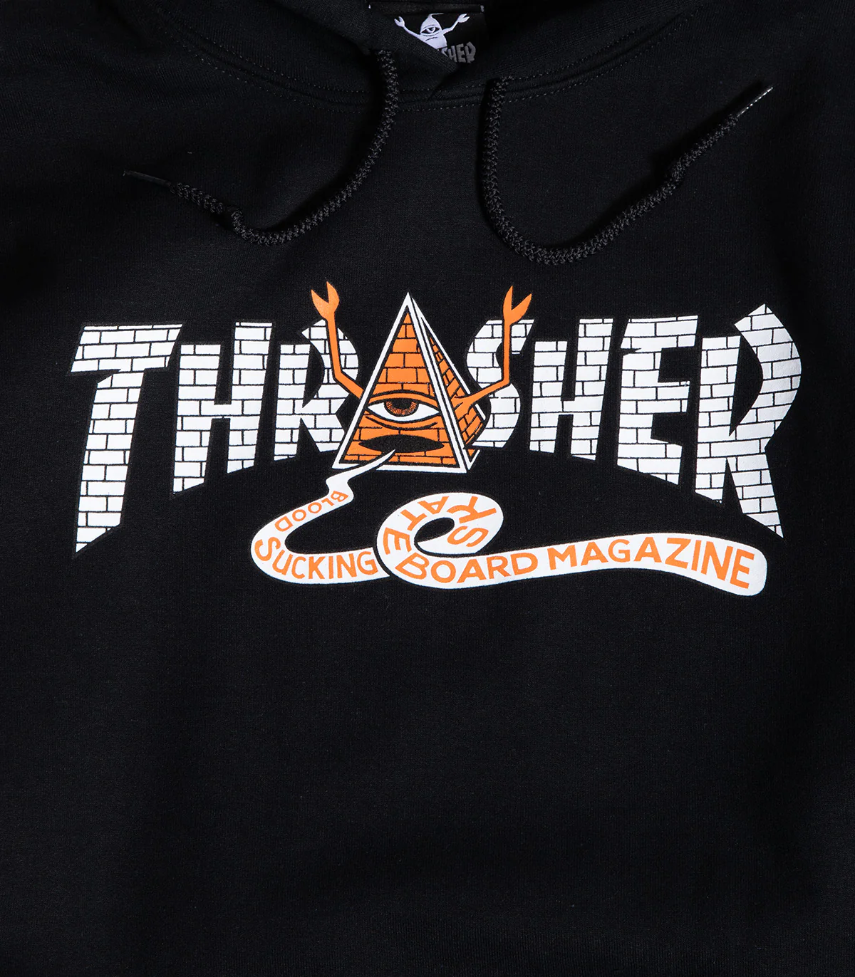 Thrasher X Toy Machine Pyramid Hooded Sweatshirt - Image 2