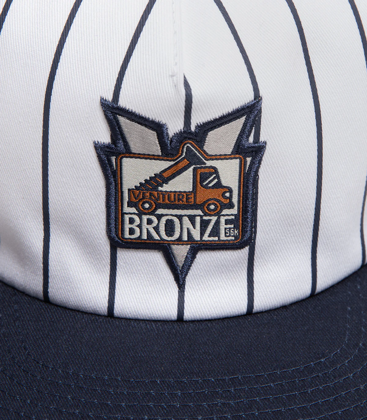 Venture X Bronze 56K Pinstripe Snapback Hat - Image 2