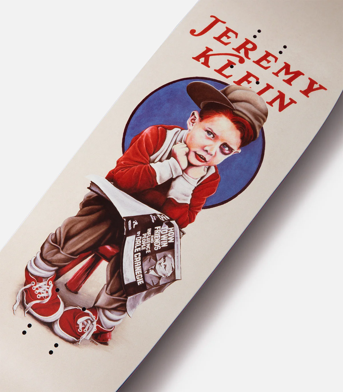 World Industries Jeremy Klein Black Eye Kid EX7 Slick Deck - Image 2